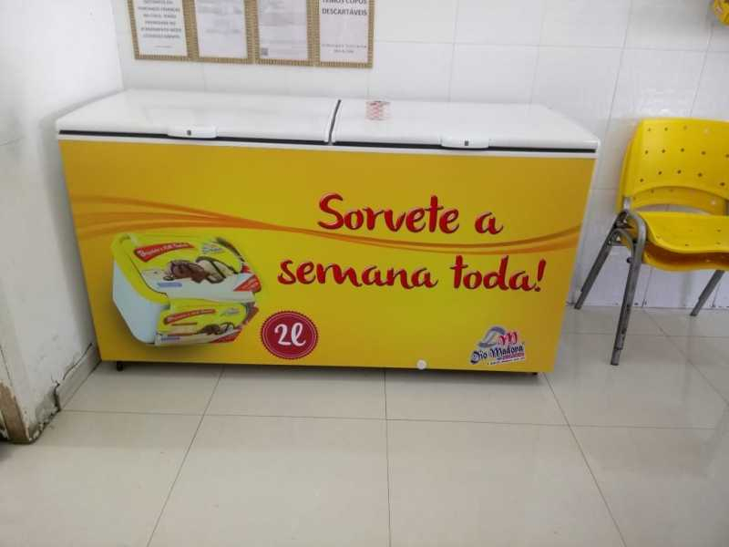 Adesivos para Geladeira e Freezer Preço Centro de São José do Rio Preto - Adesivo para Freezer de 1 Porta