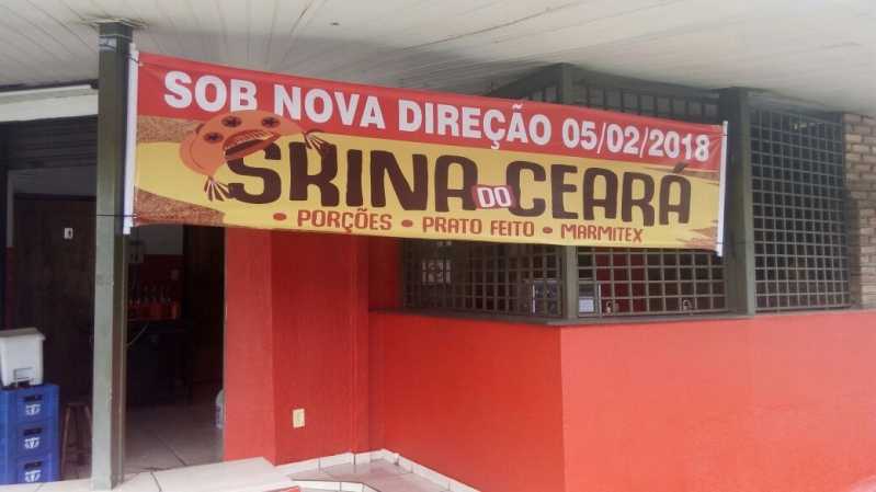 Gráfica de Banner Personalizado para Lanchonete Parque das Aroeiras 1 - Banner Gigante Personalizado