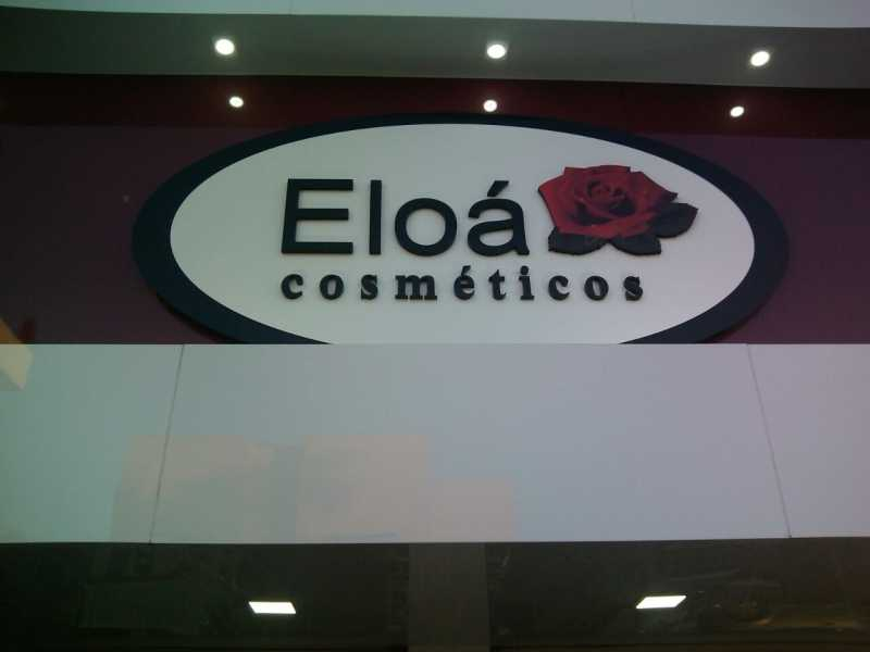 Placas de Lojas Comerciais Preço Santa Rita D'Oeste - Placa para Loja Fachada